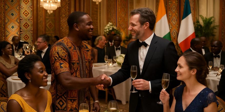 Finale LFFP : Un dîner de gala illustrant la fraternité entre la Côte d’Ivoire et la France 1 découvrez la finale lffp à travers un dîner de gala chaleureux célébrant la fraternité et les liens solides entre la côte d’ivoire et la france.