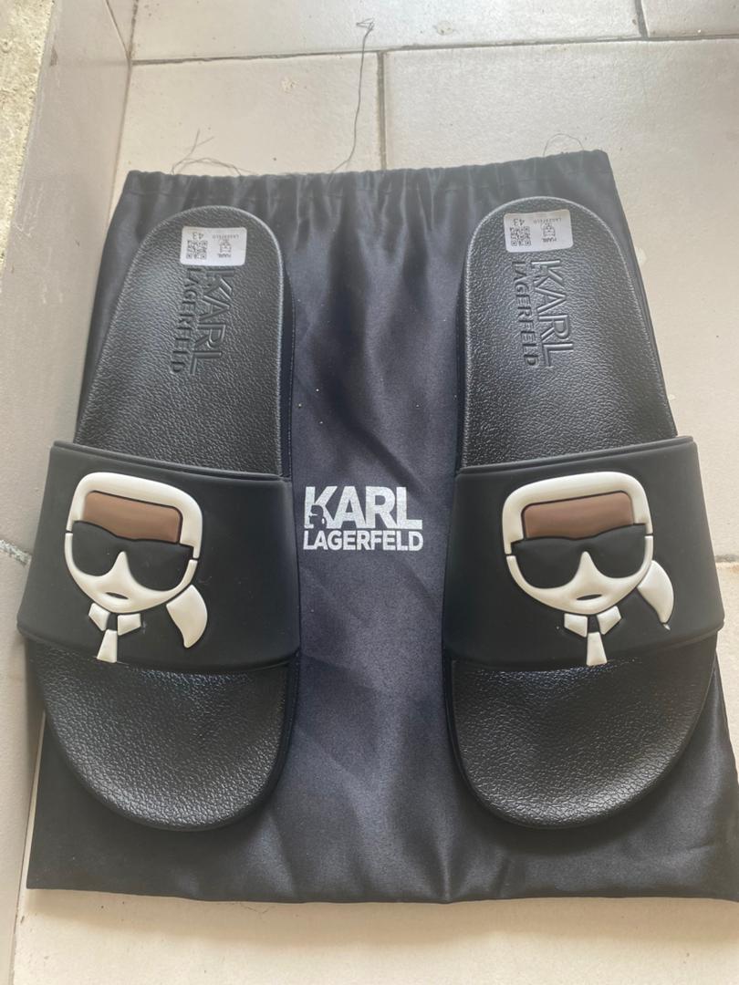 Claquette karl lagerfeld