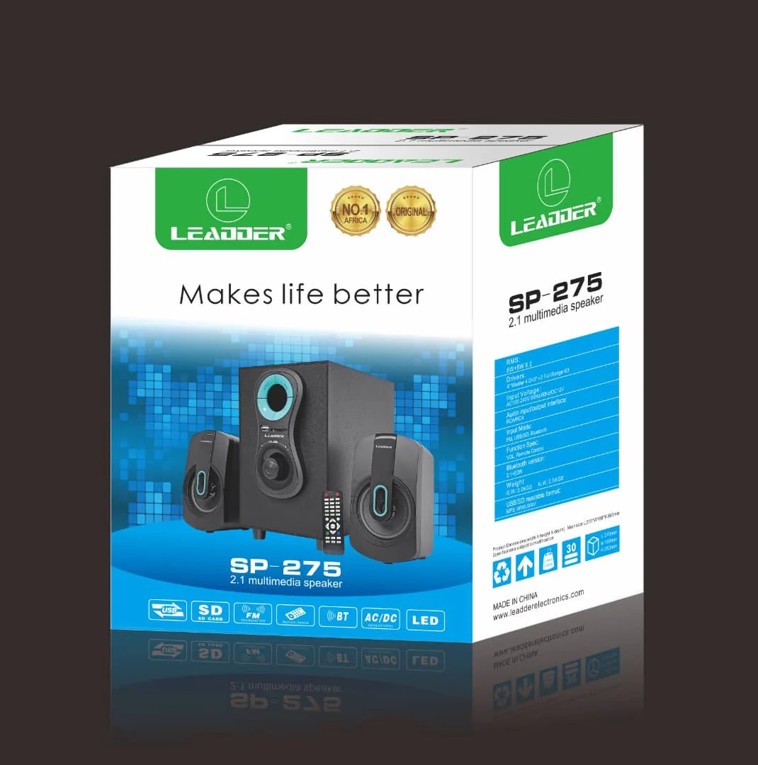 Mini chaîne LEADDER SP-275 BT/USB/SD/FM