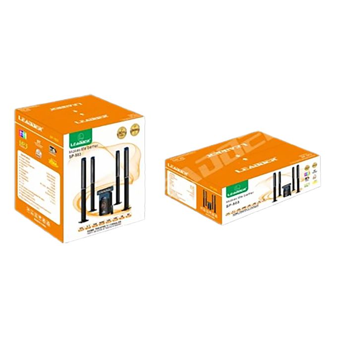 Système de haut-parleurs multimédia SP-503, enceinte multimédia 5.1 canaux