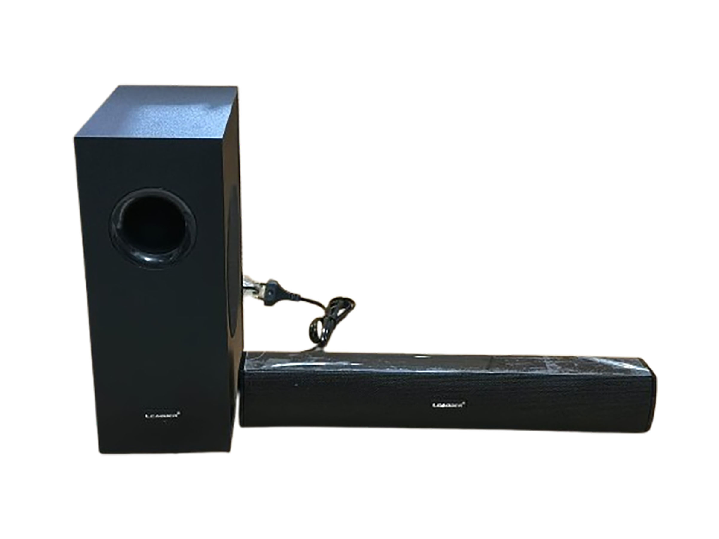 Barre de son TV 2.1 canaux avec Bluetooth 5.3/USB/AUX/HDMI-ARC/affichage LED