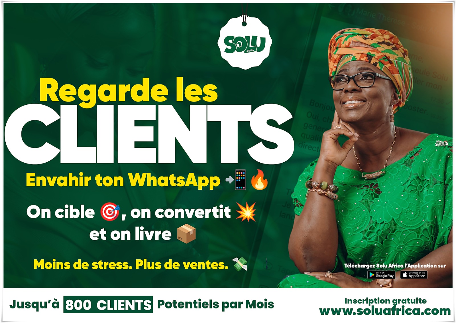 𝗥𝗲𝗴𝗮𝗿𝗱𝗲 𝗹𝗲𝘀 𝗰𝗹𝗶𝗲𝗻𝘁𝘀 𝗲𝗻𝘃𝗮𝗵𝗶𝗿 𝘁𝗼𝗻 𝗪𝗵𝗮𝘁𝘀𝗔𝗽𝗽