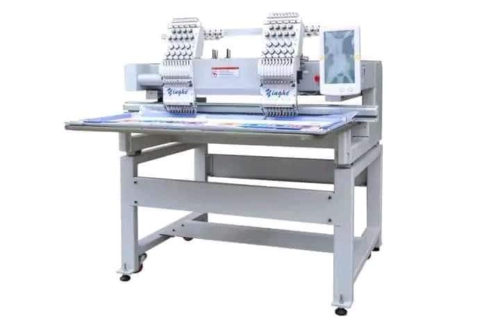 Machine de broderie 2 têtes 9 aiguilles