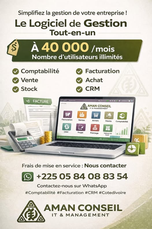 VOTRE LOGICIEL DE GESTION TOUT EN UN
