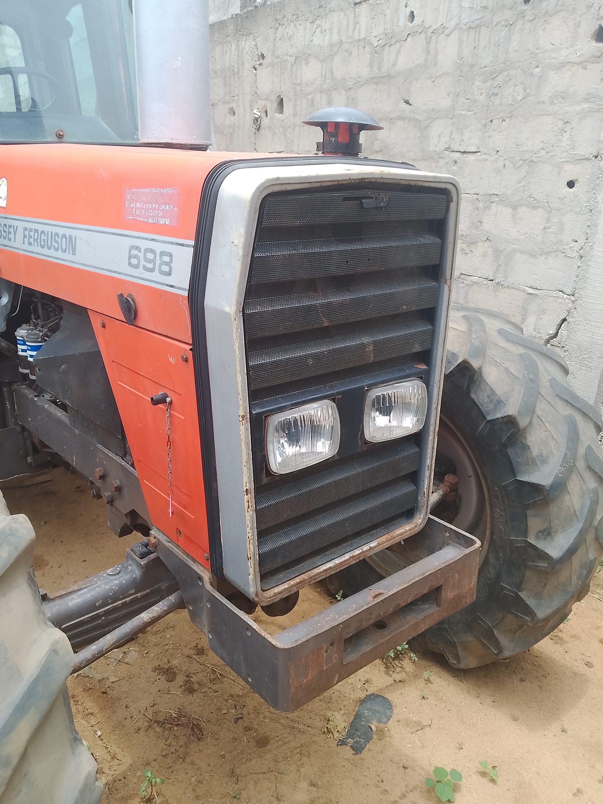 Tracteur agricole ferguson importé