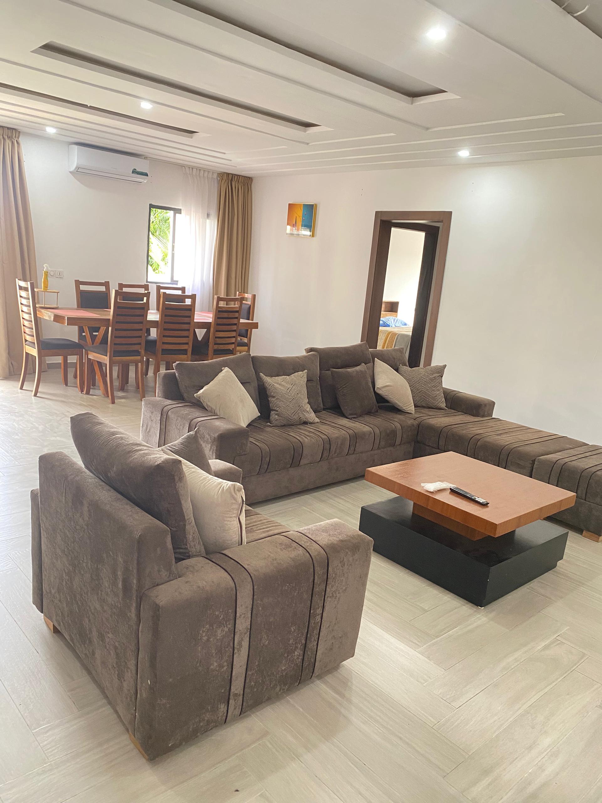 Appartement meublé à la Riviera Faya