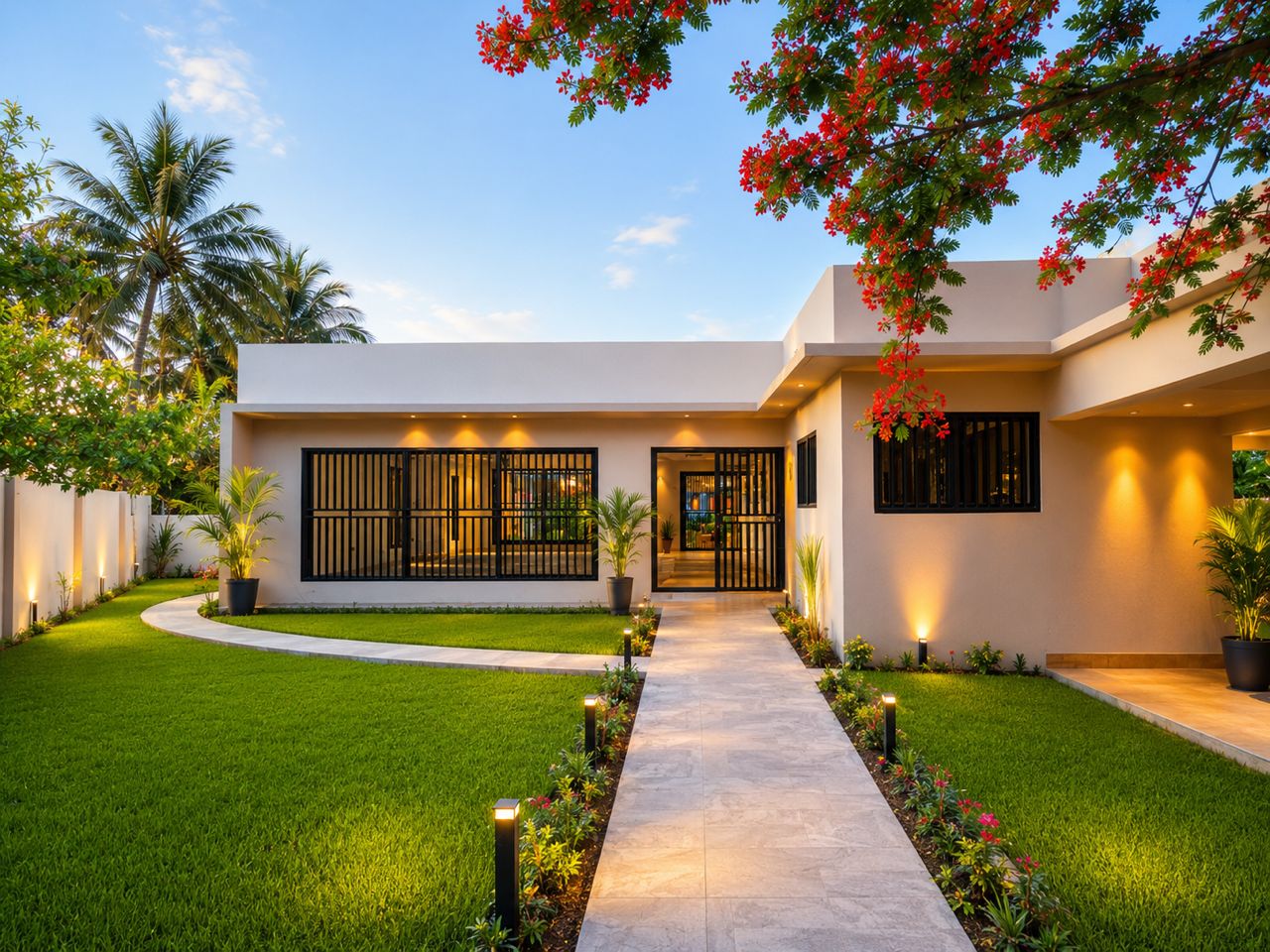 Villa basse avec piscine en location a Vridi