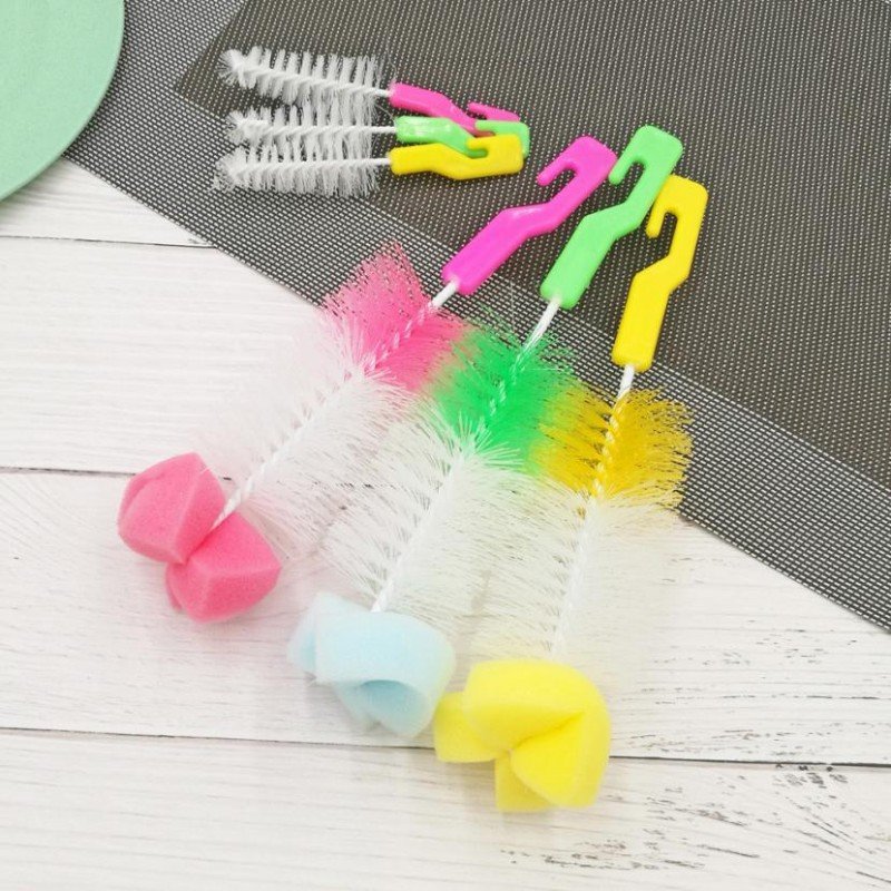 2 Brosse Pour Nettoyage biberons et tétines