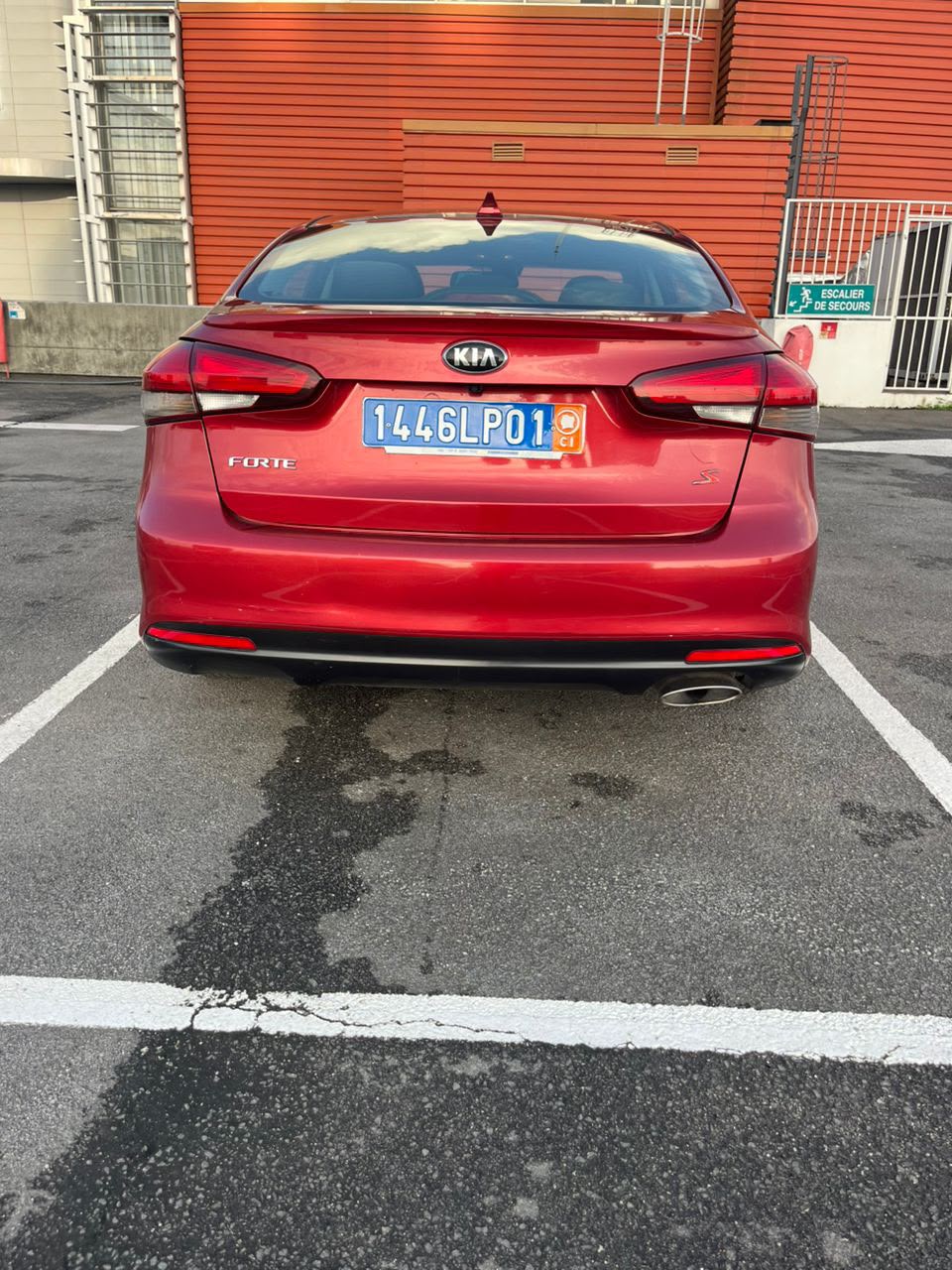 Kia forte année 2018