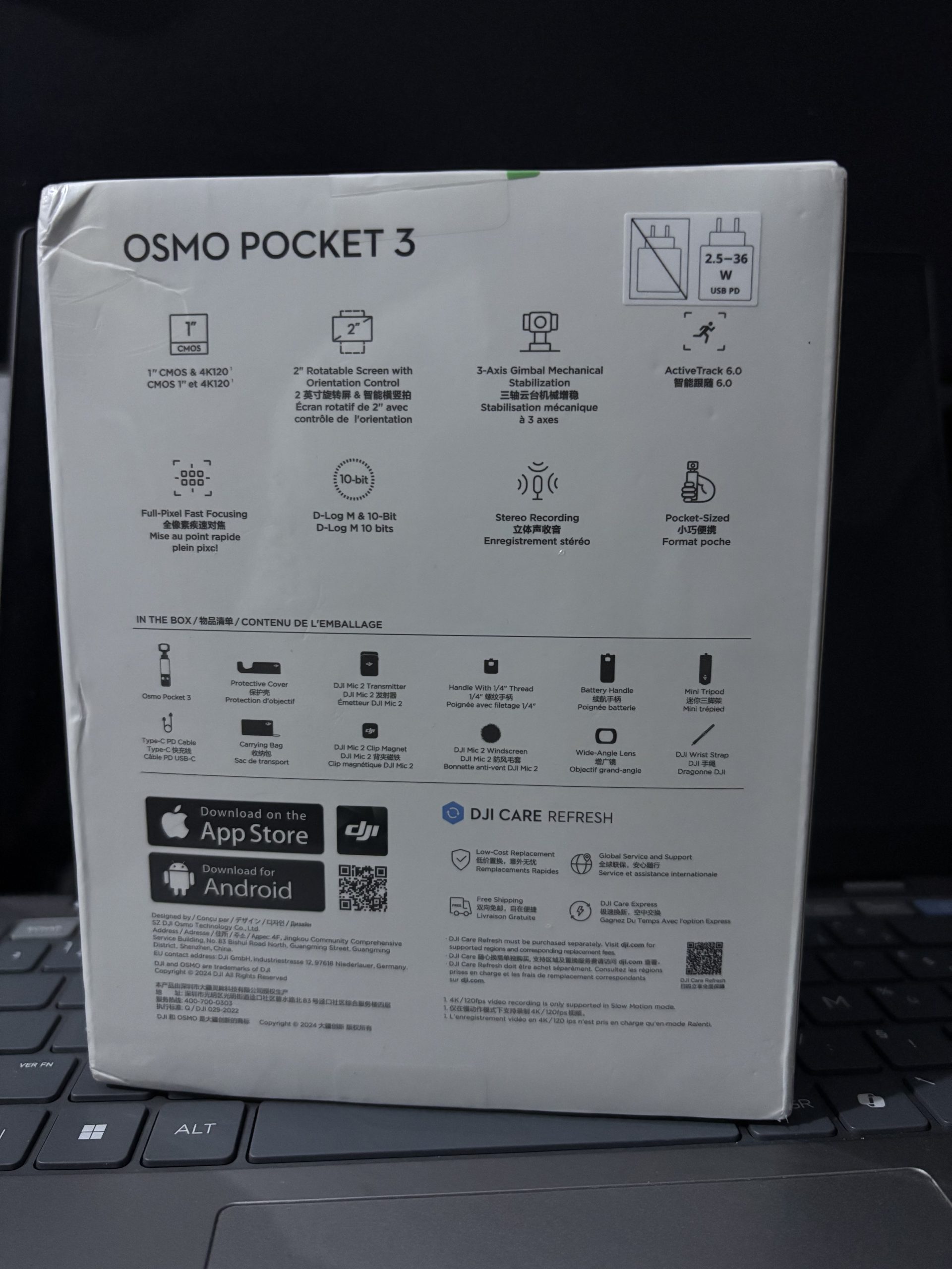 DJI Osmo pocket 3 Combo neuf