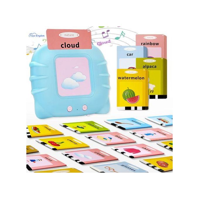 Jouet Vocal Pour Poche Avec Cartes Flash D’alphabet