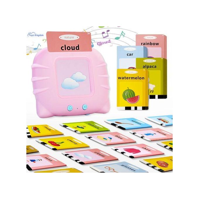 Jouet Vocal Pour Poche Avec Cartes Flash D’alphabet