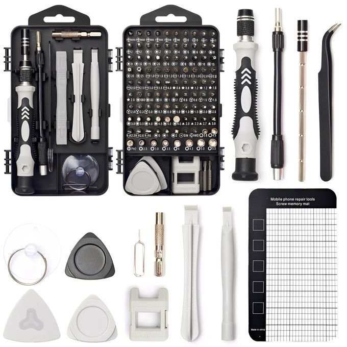 Mythco Kit De Réparation 122 En 1 – Tournevis Précision