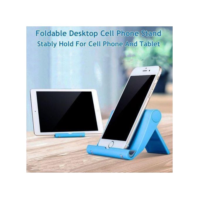 Portable Adjustable Phone Holder – Multi-Angle Stand for Mobile & Tablet
