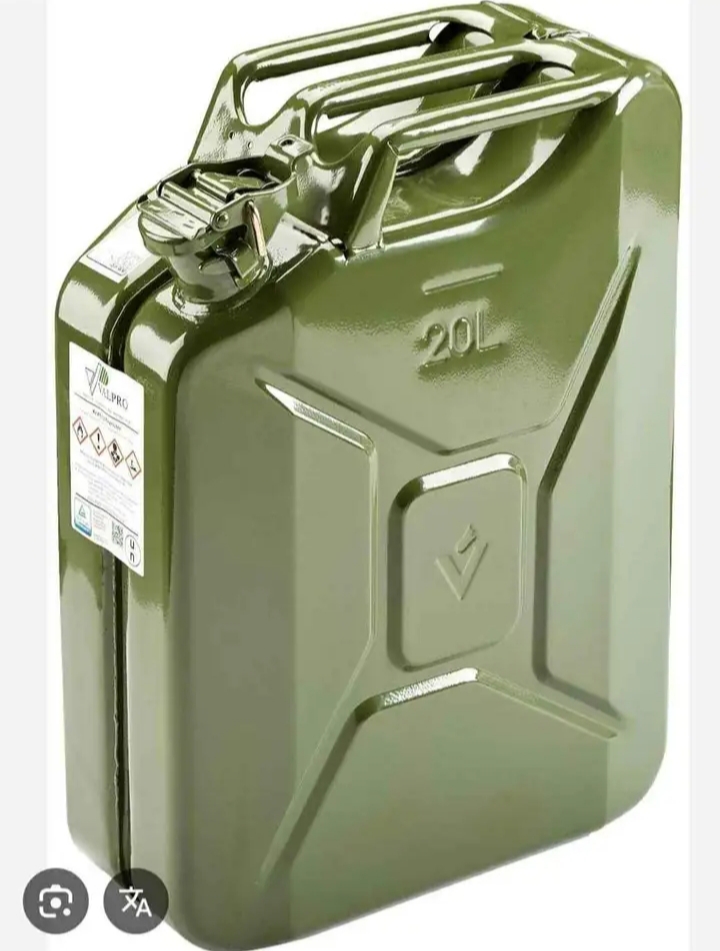 Jerrican metalique 20Litres très solide