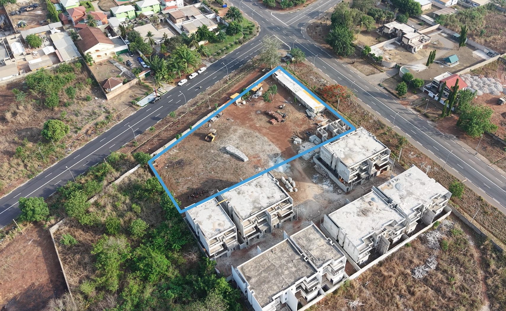 Yamoussoukro Millionnaire vente terrain 4400m2