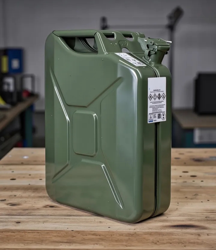 Jerrican metalique 20Litres très solide