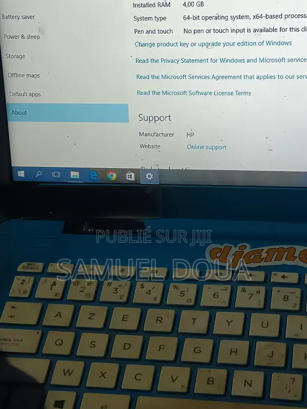 Vente rapide de ordi HP stream laptop