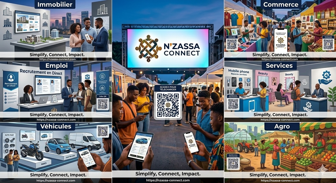 Nzassa Connect « Premier Marché virtuelle en Afrique »