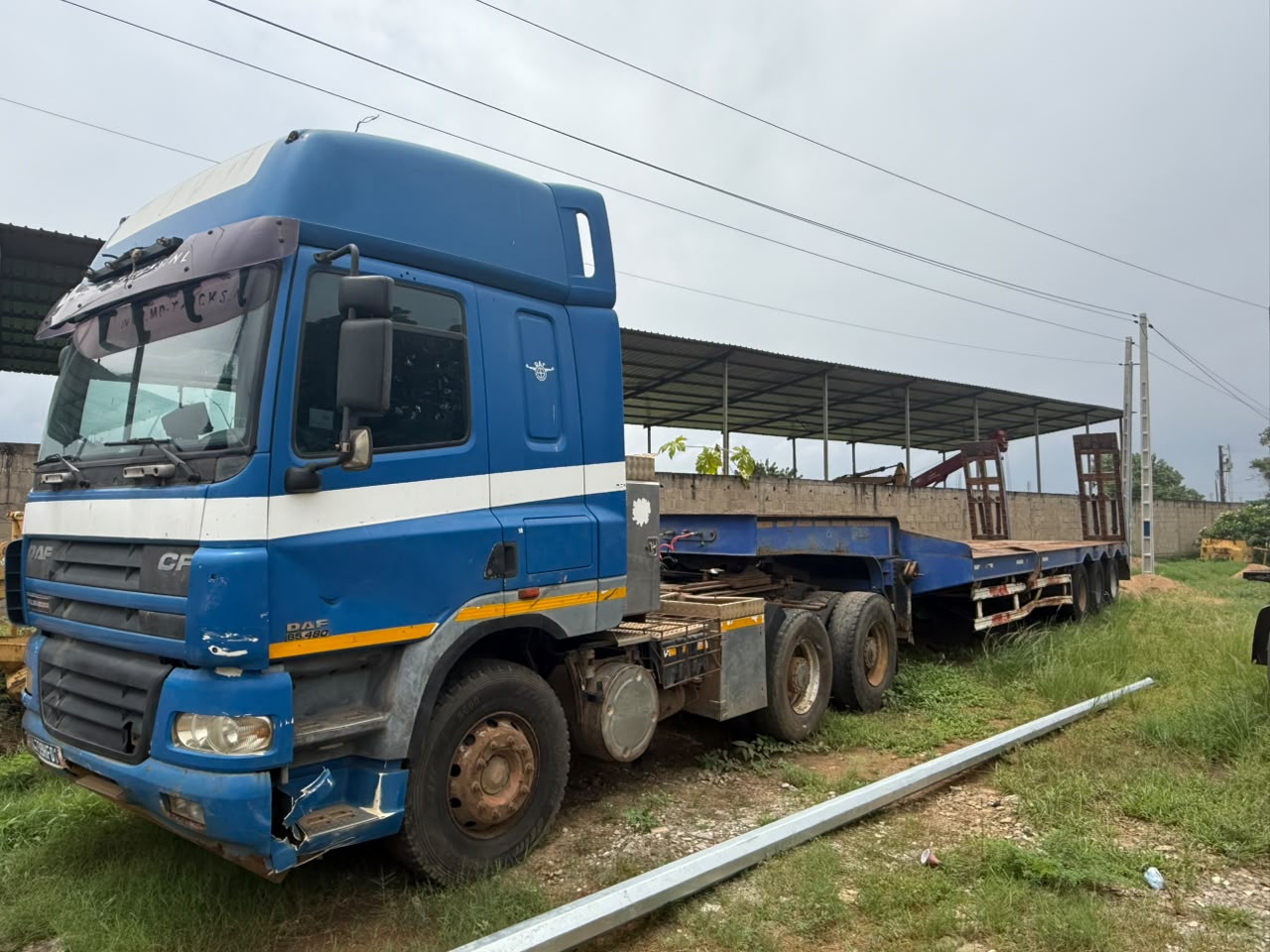DAF CF 85.480 ET PORT CHARS EN VENTE
