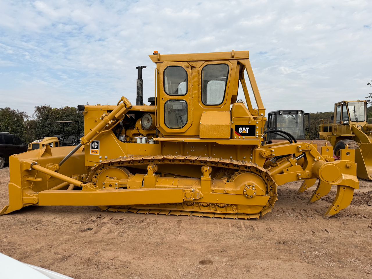 Bulldozer D7 G caterpillar importé