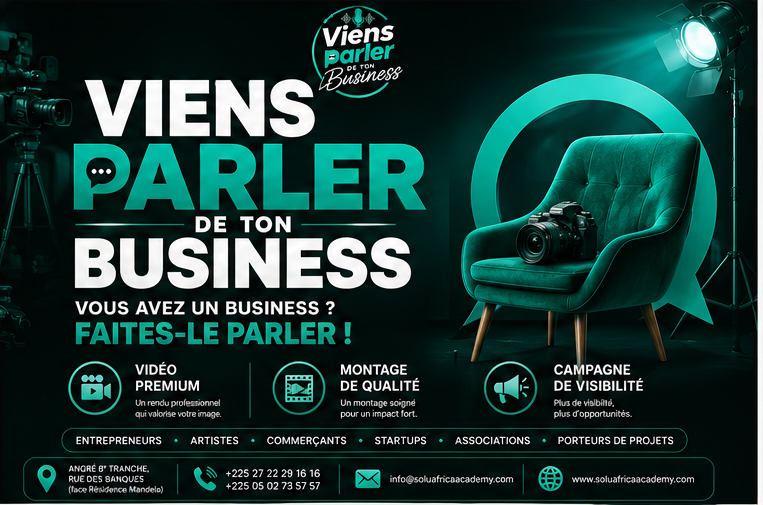 Votre Business sous les projecteurs