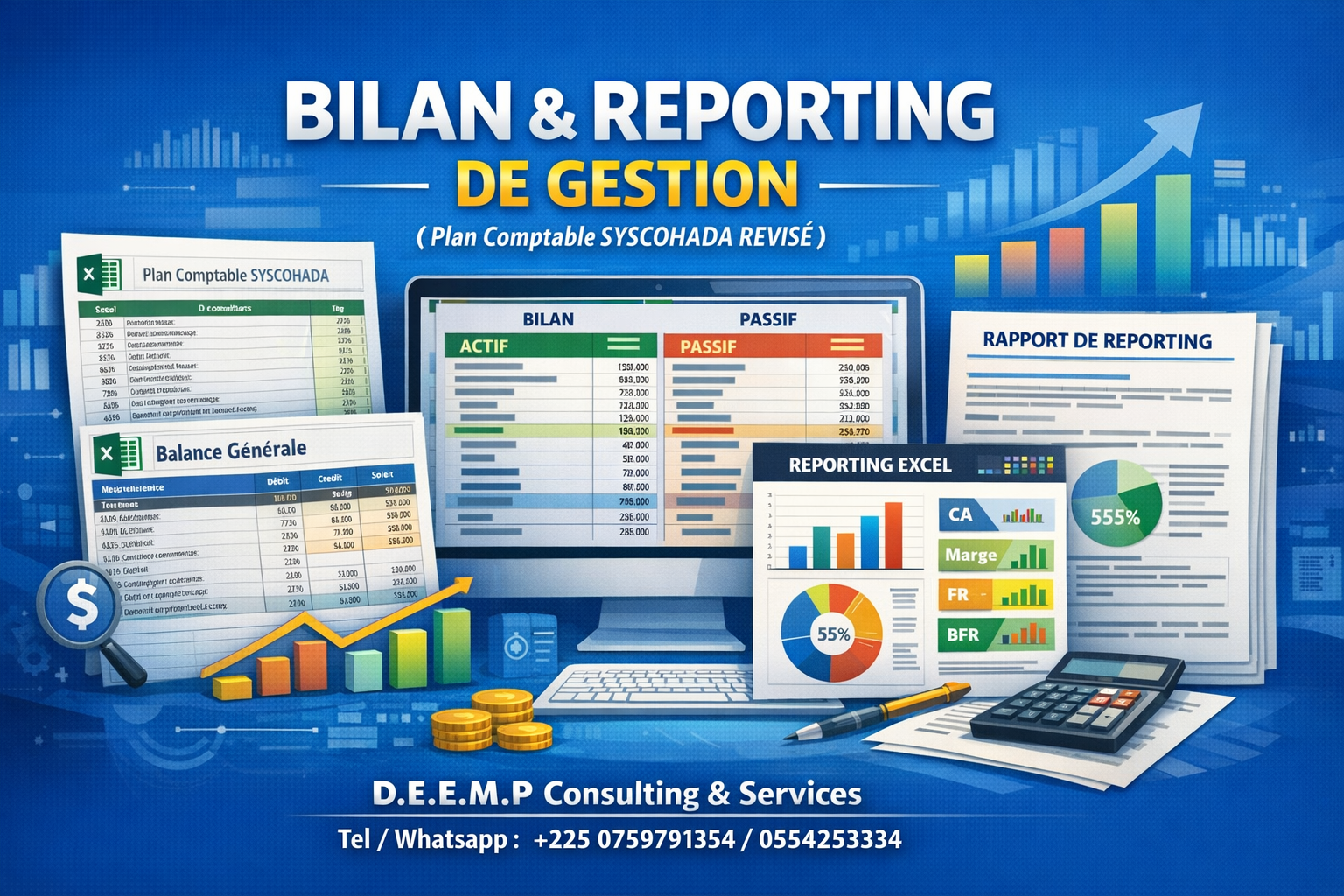 FORMATION AUX TECHNIQUES D’ELABORATION DES ETATS FINANCIERS ET REPORTING DE GESTION