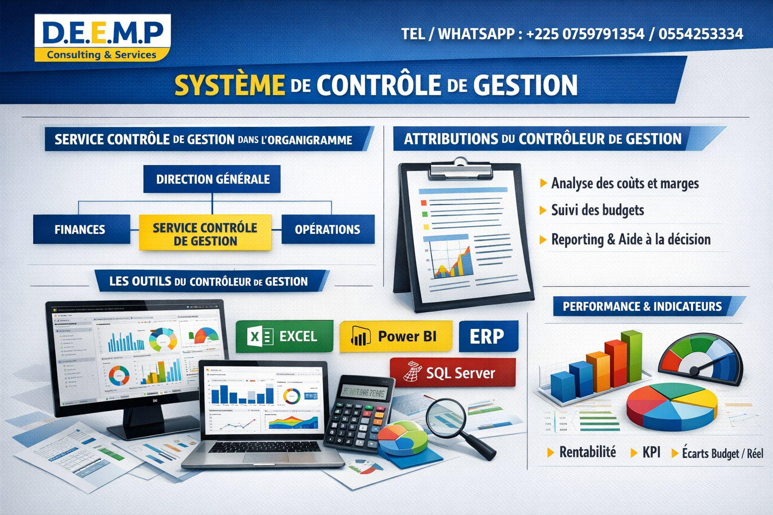 MISE EN PLACE D’UN SYTEME DE CONTRÔLE DE GESTION