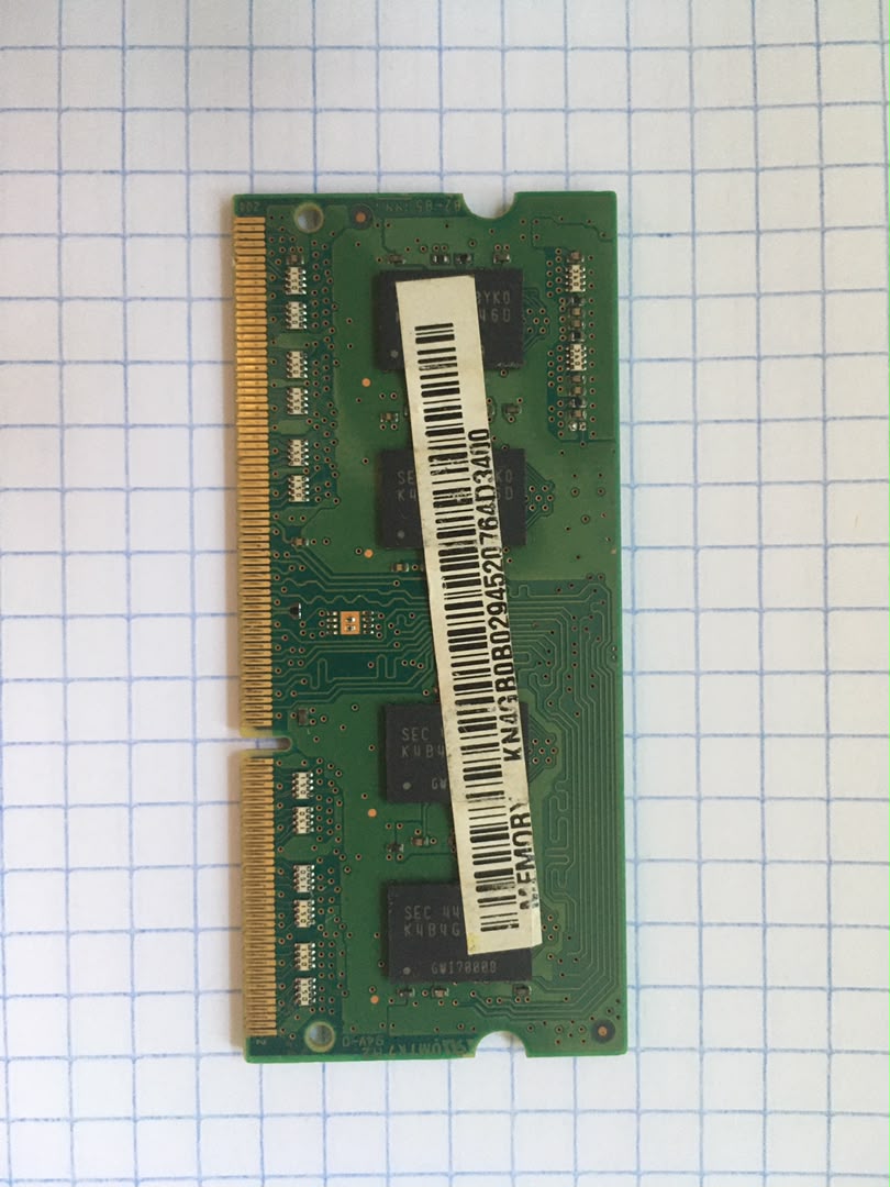 2 Barrettes RAM Samsung 4Go DDR3 1600MHz – 8Go au total