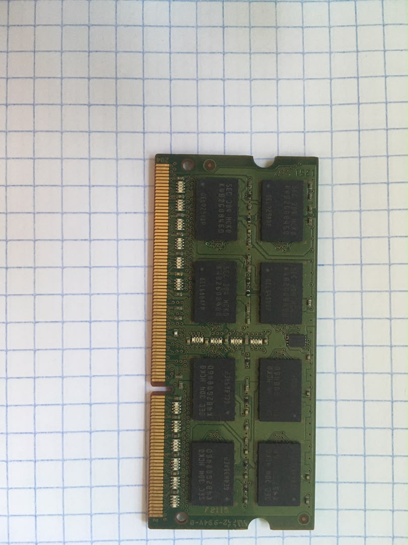 2 Barrettes RAM Samsung 4Go DDR3 1600MHz – 8Go au total